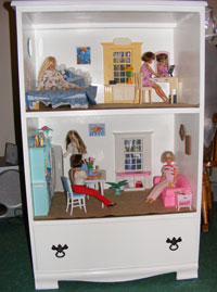 Create a Barbie Doll House Using a Recycled Dresser