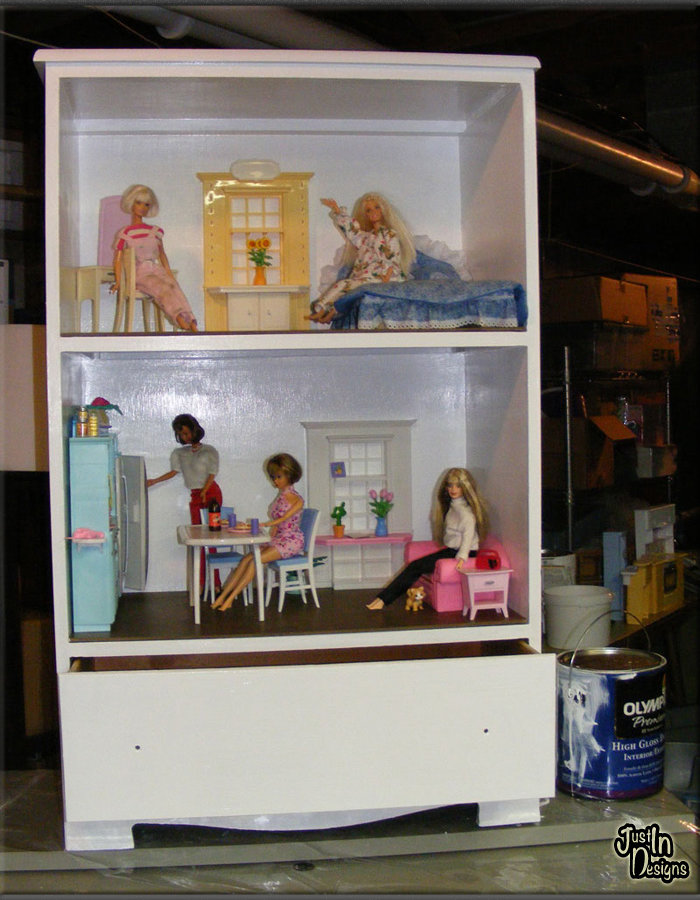used barbie doll house